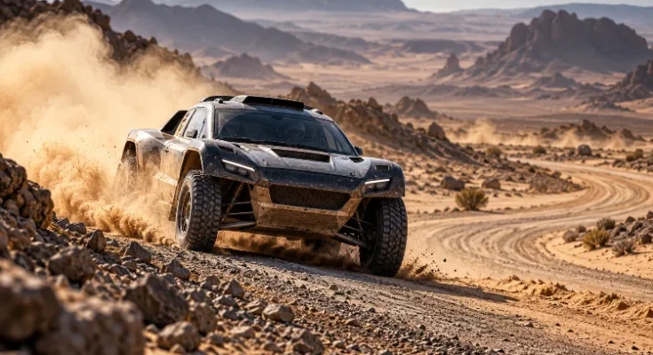 How Braking Technique Changes on High-Speed Dakar Rally Stages