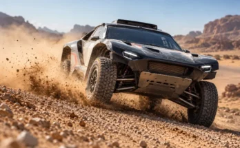 How Dakar Drivers Control Weight Transfer on Loose Desert Surfaces