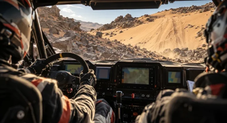 Managing Throttle Input Across Deep Sand and Rocky Dakar Terrain
